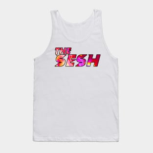 The sesh red and yellow colour bomb design Tank Top